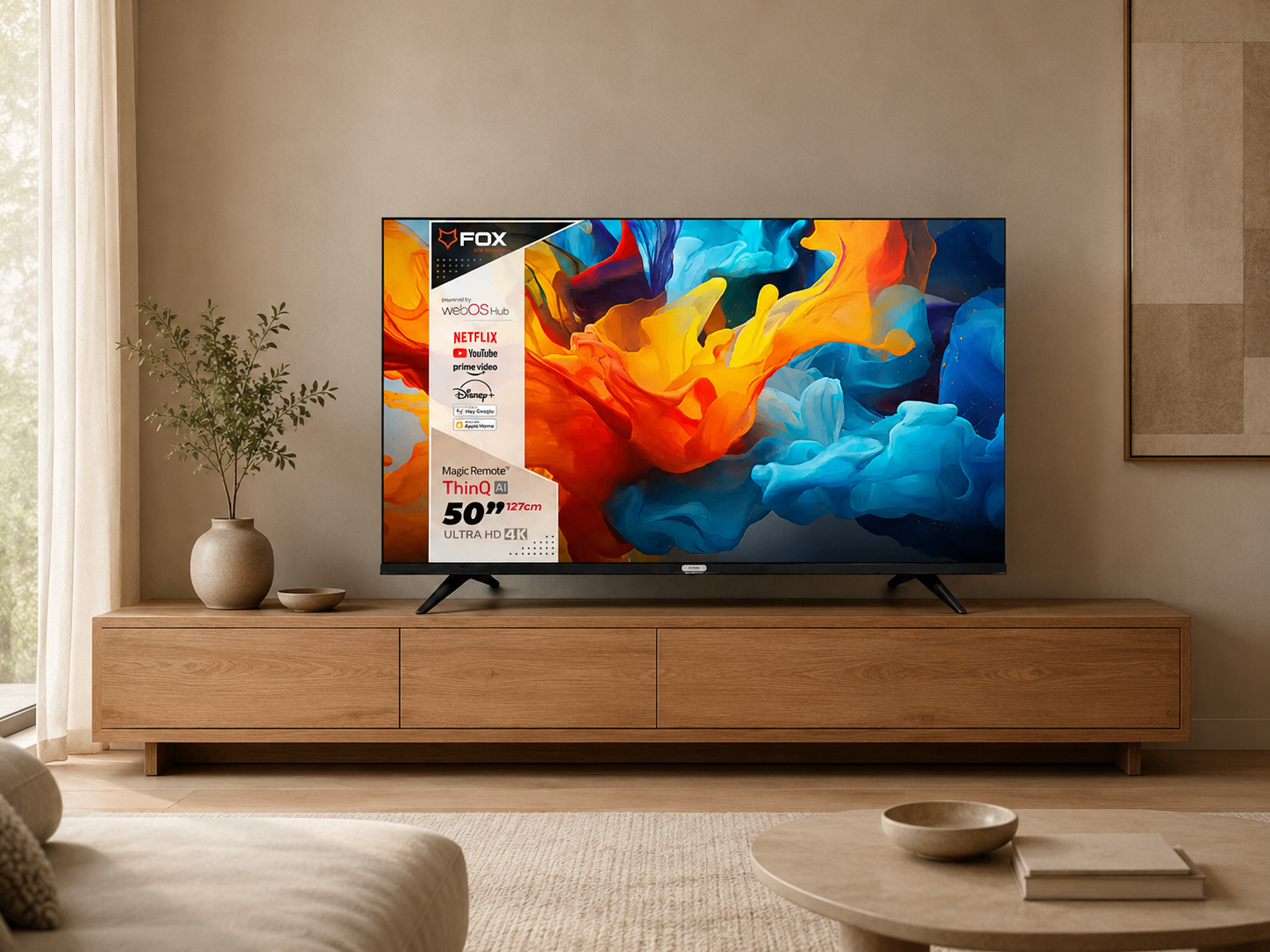 Televizor Fox 50WOS626D Smart — Fox