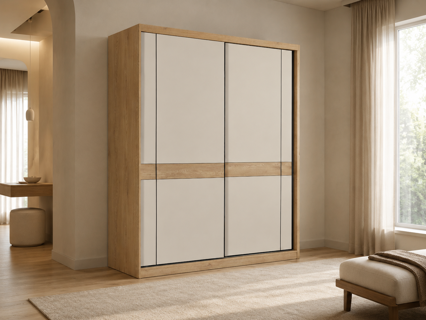 Klizni plakar Lumo 230 — Matis
