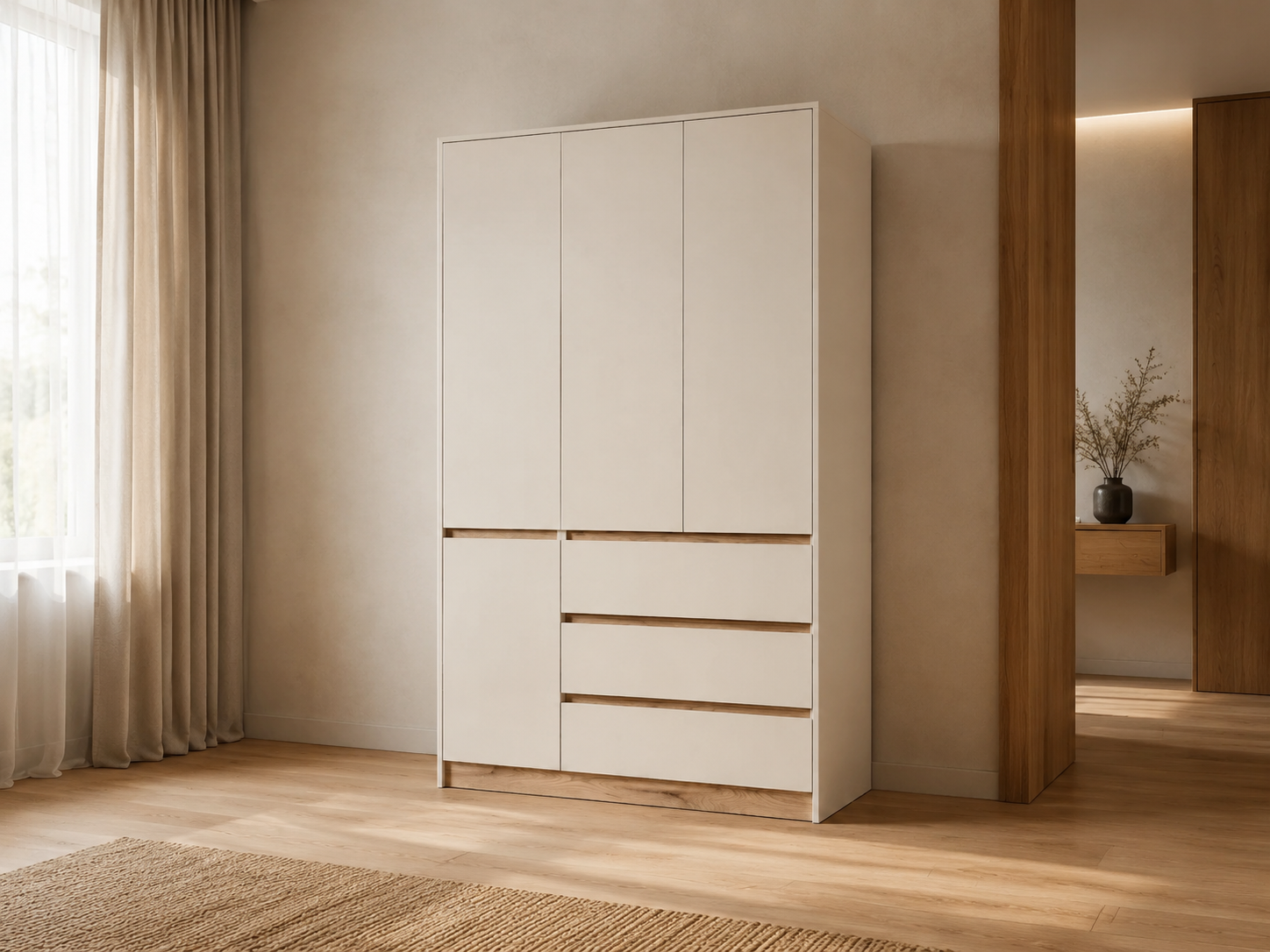 Spavaća soba Nordik Ormar 4V3F — Matis